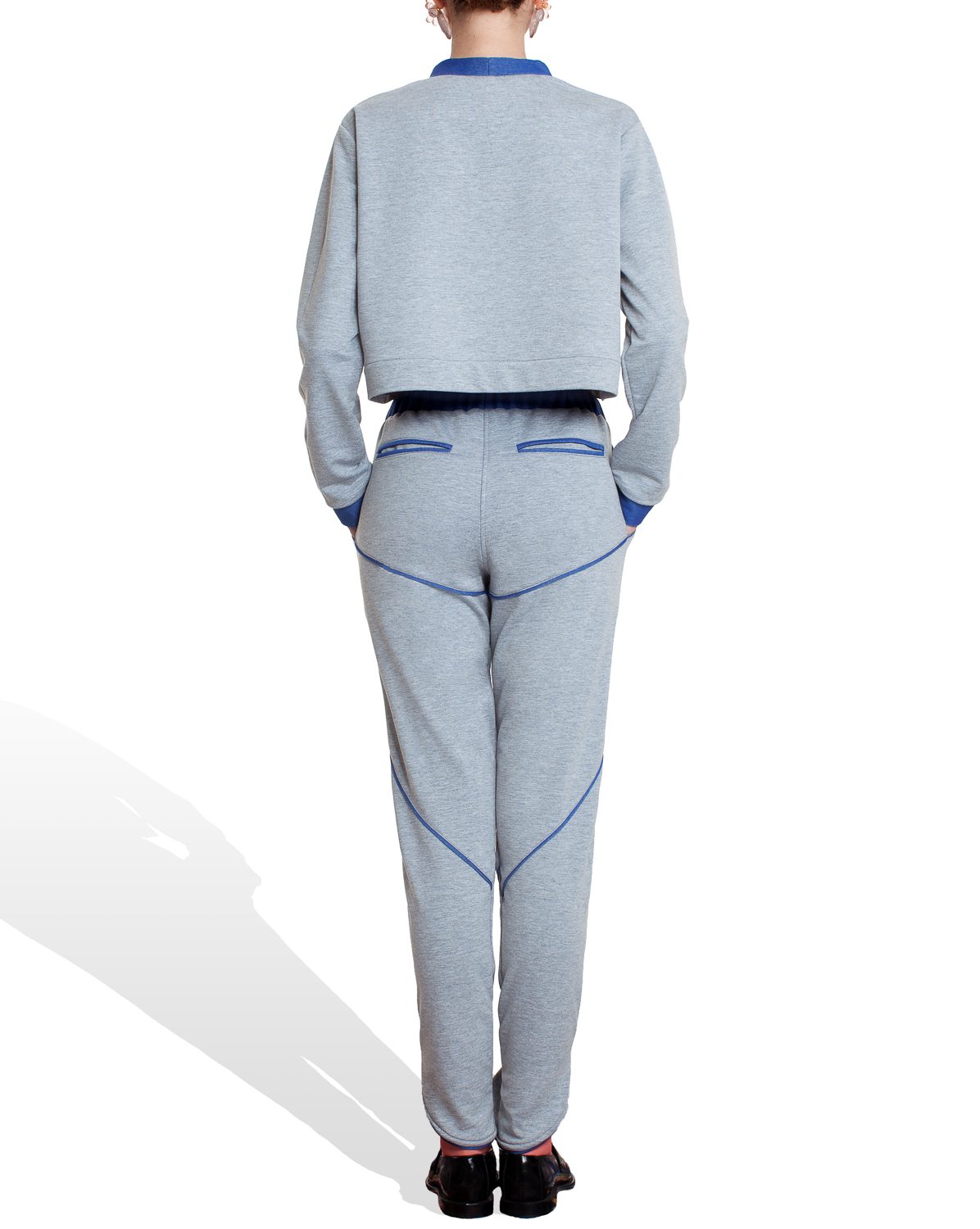 Cropped Magnolia SWEATSHIRT back